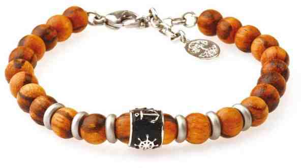 Green Time Cestovatelský náramek z dřevěných korálků ZWB214E + 2 měsíce na vrácení zboží