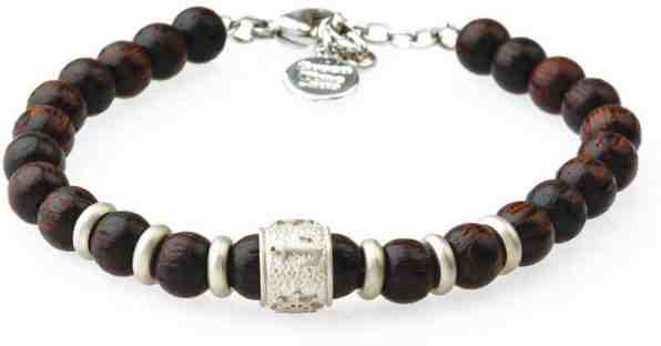 Green Time Cestovatelský náramek z dřevěných korálků ZWB214A + 2 měsíce na vrácení zboží