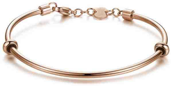Brosway Pozlacený ocelový náramek na přívěsky Très Jolie BBR4 6,5 cm + 2 měsíce na vrácení zboží