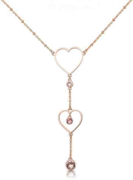 Brosway Srdíčkový ocelový náhrdelník Sight BGH02 + 2 měsíce na vrácení zboží