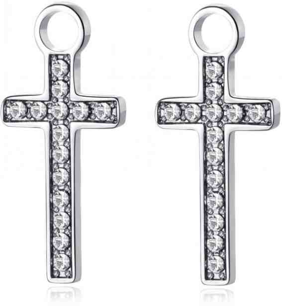 S`Agapõ Přívěsky na kruhové náušnice Happy Ears SHE007 + 2 měsíce na vrácení zboží