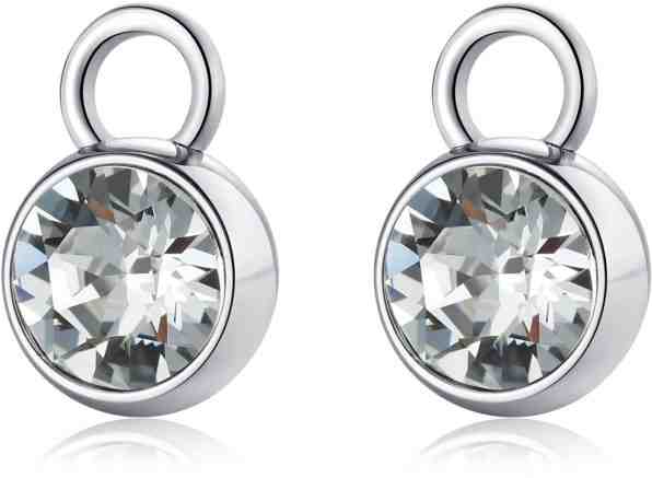 S`Agapõ Třpytivé přívěsky na kruhové náušnice Happy Ears SHE012 + 2 měsíce na vrácení zboží