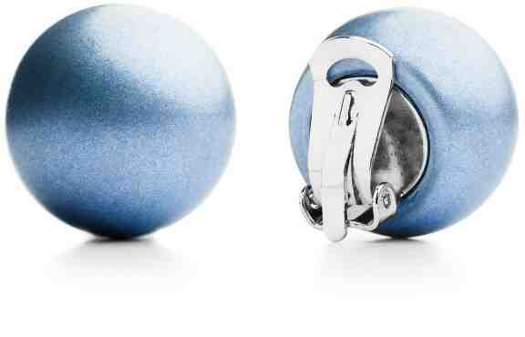 #ballsmania Originální náušnice O154M 14-4214 Azzuro Polvere + 2 měsíce na vrácení zboží