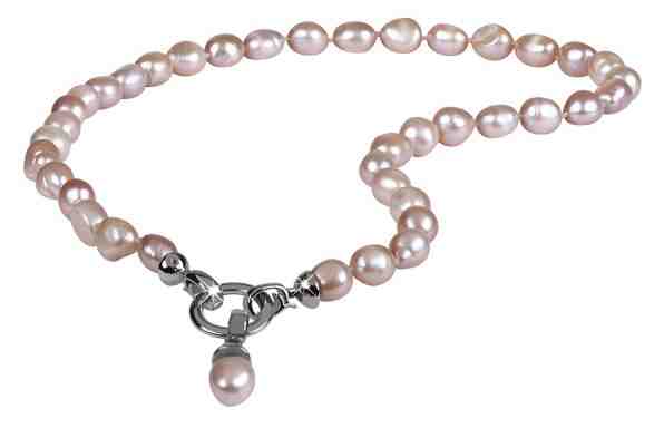 JwL Luxury Pearls Náhrdelník z pravých růžových perel JL0555 + 2 měsíce na vrácení zboží