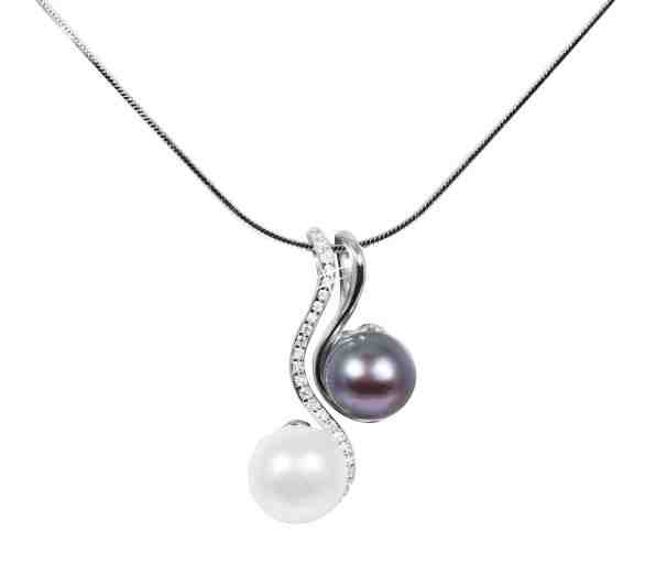 JwL Luxury Pearls Perlový náhrdelník 3v1 JL0540 (řetízek, přívěsek, přívěsek ) + 2 měsíce na vrácení zboží