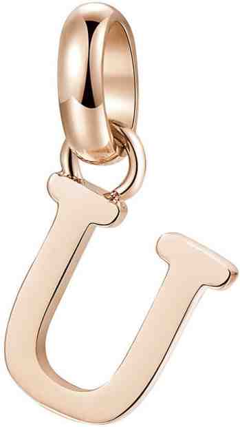 Brosway Růžově zlacený ocelový přívěsek U Très Jolie BTJM240 + 2 měsíce na vrácení zboží