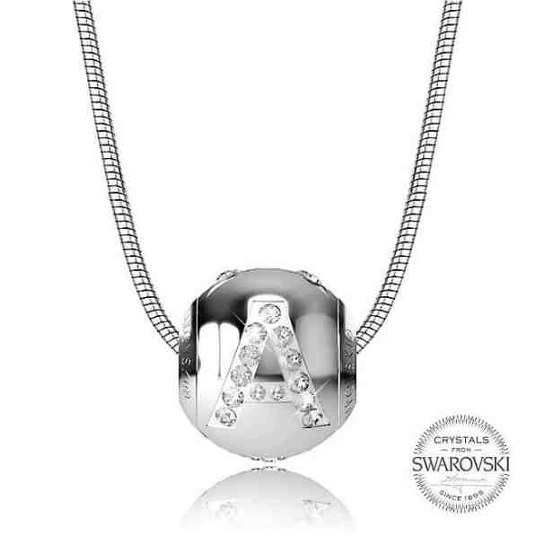 Levien Ocelový náhrdelník písmeno A CLET-A + 2 měsíce na vrácení zboží