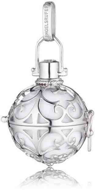 Engelsrufer Stříbrný přívěsek Andělský zvonek s bílou rolničkou ER-01 16 mm + 2 měsíce na vrácení zboží