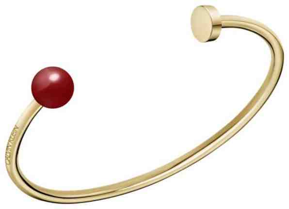 Calvin Klein Pevný otevřený náramek Bubbly KJ9RJF1402 6,2 x 4,9 cm - M + 2 měsíce na vrácení zboží