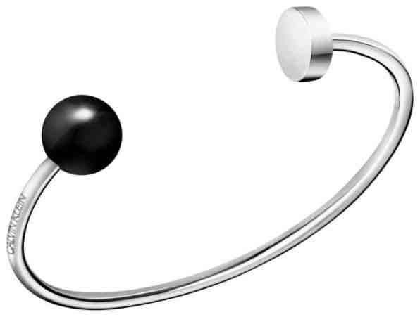 Calvin Klein Pevný otevřený náramek Bubbly KJ9RMF0401 6,2 x 4,9 cm - M + 2 měsíce na vrácení zboží