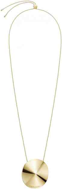 Calvin Klein Pozlacený ocelový náhrdelník Spinner KJBAJN100100 + 2 měsíce na vrácení zboží