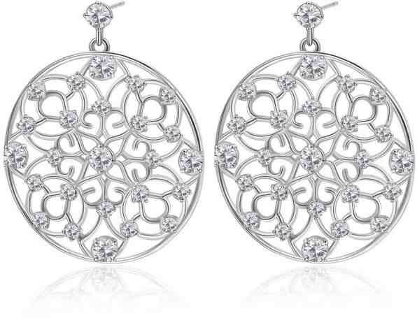 Brosway Kruhové náušnice se zirkony Corinto BOI21 + 2 měsíce na vrácení zboží