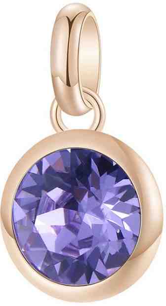 Brosway Růžově zlacený ocelový přívěsek s krystalem Très Jolie BTJM253 + 2 měsíce na vrácení zboží