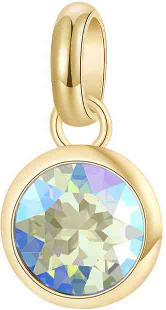 Brosway Pozlacený ocelový přívěsek s krystalem Très Jolie BTJM251 + 2 měsíce na vrácení zboží