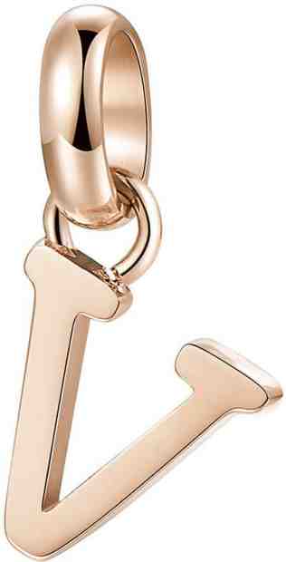 Brosway Růžově zlacený ocelový přívěsek V Très Jolie BTJM241 + 2 měsíce na vrácení zboží