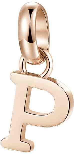 Brosway Růžově zlacený ocelový přívěsek P Très Jolie BTJM235 + 2 měsíce na vrácení zboží