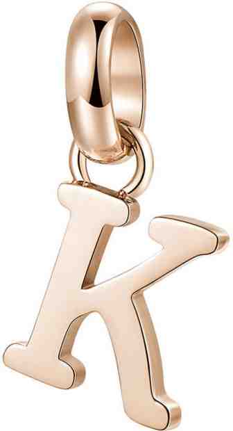 Brosway Růžově zlacený ocelový přívěsek K Très Jolie BTJM230 + 2 měsíce na vrácení zboží