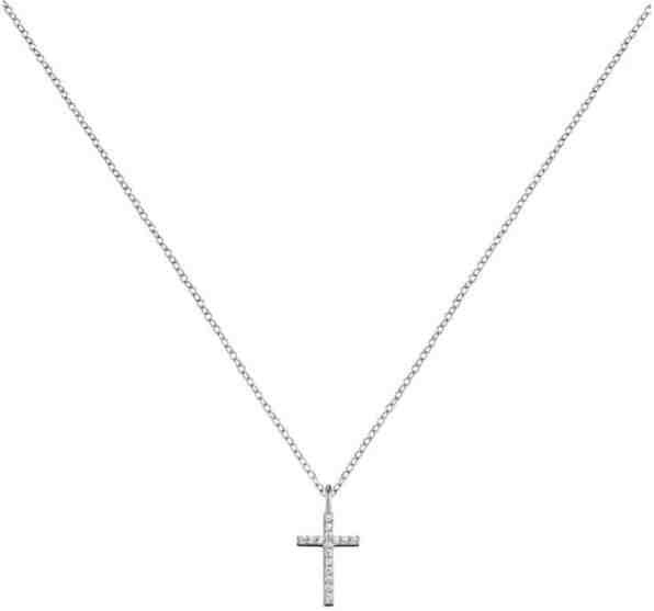 Engelsrufer Stříbrný náhrdelník Křížek se zirkony ERN-LILCROSS-ZI + 2 měsíce na vrácení zboží