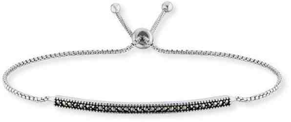 Engelsrufer Stříbrný náramek s markazity ERB-LILSTELLAMA + 2 měsíce na vrácení zboží