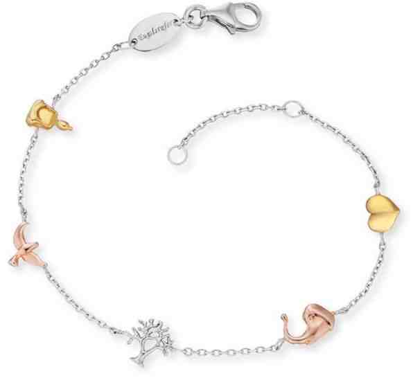 Engelsrufer Stříbrný náramek s motivy Stromu života ERB-LILTREE-TRI + 2 měsíce na vrácení zboží