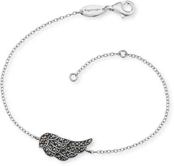 Engelsrufer Stříbrný náramek Křídlo s markazity ERB-LILWING-MA + 2 měsíce na vrácení zboží