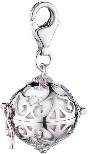 Engelsrufer Stříbrný přívěsek na náramek Andělský zvonek s bílou rolničkou ERC-01 + 2 měsíce na vrácení zboží