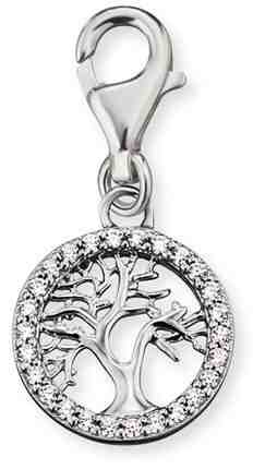 Engelsrufer Stříbrný přívěsek na náramek Strom života se zirkony ERC-LILTREE-ZI + 2 měsíce na vrácení zboží