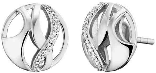 Engelsrufer Stříbrné náušnice Paradise se zirkony ERE-PARAD-ZI-ST + 2 měsíce na vrácení zboží