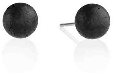 Gravelli Peckové náušnice z betonu Pearls GJEWNAA001UN + 2 měsíce na vrácení zboží