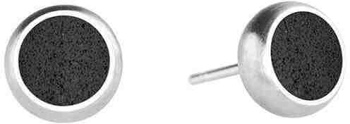 Gravelli Peckové náušnice z betonu Minimalist GJEWSSA002UN + 2 měsíce na vrácení zboží