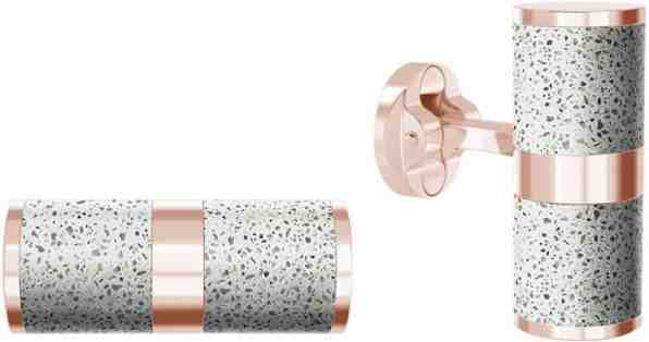 Gravelli Manžetové knoflíčky z oceli a betonu Unity GJCMRGG109UN + 2 měsíce na vrácení zboží