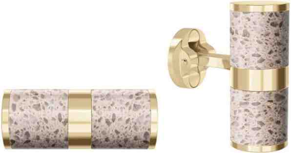 Gravelli Manžetové knoflíčky z oceli a betonu Unity GJCMYGS109UN + 2 měsíce na vrácení zboží