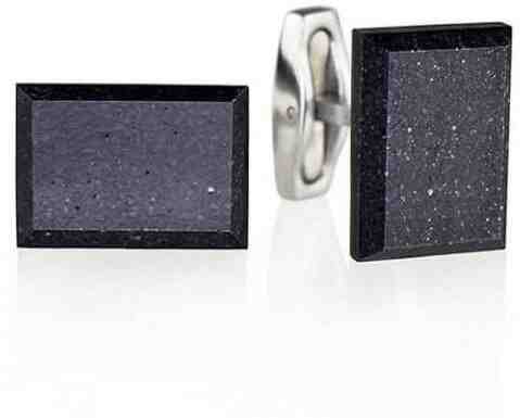 Gravelli Manžetové knoflíčky z betonu a oceli Falcon GJCMNAA004UN + 2 měsíce na vrácení zboží