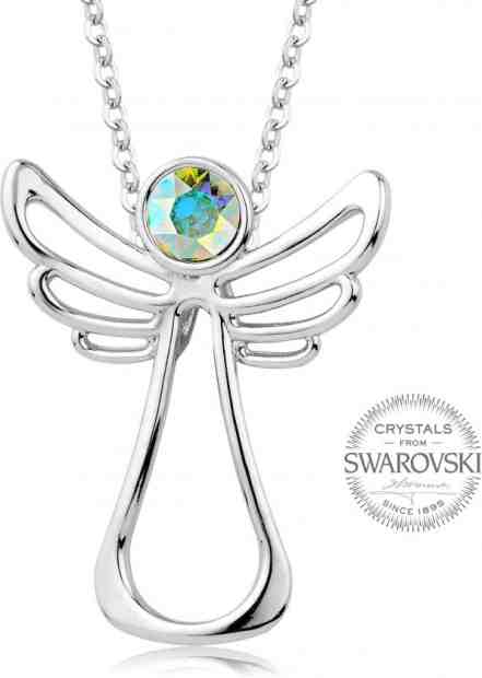 Levien Náhrdelník s duhovým krystalem Guardian Angel + 2 měsíce na vrácení zboží