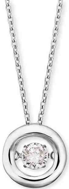 Engelsrufer Stříbrný náhrdelník se zirkonem ERN-TWINKLE-1-Z + 2 měsíce na vrácení zboží