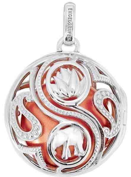 Engelsrufer Stříbrný přívěsek Andělský zvonek Harmonie s růžovou rolničkou ERP-16-BAL-LUNA + 2 měsíce na vrácení zboží