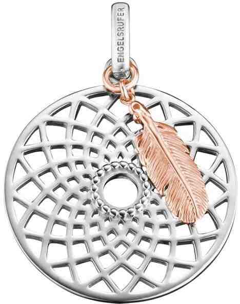 Engelsrufer Stříbrný bicolor přívěsek Lapač snů ERP-DREAM-R + 2 měsíce na vrácení zboží