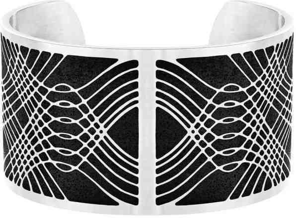 Gravelli Pevný ocelový náramek s betonem Merge ocelová/atracitová GJBWSSA105UN + 2 měsíce na vrácení zboží