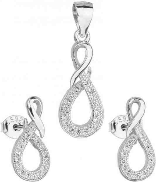 Evolution Group Sada šperků náušnice a přívěsek 19012.1 + 2 měsíce na vrácení zboží