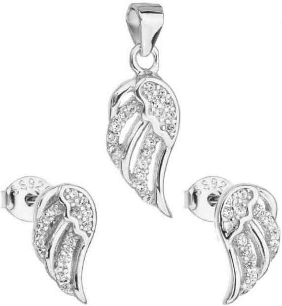 Evolution Group Sada šperků náušnice a přívěsek 19008.1 + 2 měsíce na vrácení zboží