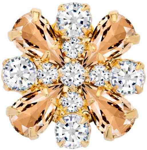 Preciosa Magnetická brož s krystaly Freesia 2268Y49 + 2 měsíce na vrácení zboží