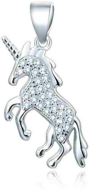 Beneto Stříbrný přívěsek Jednorožec AGH93 + 2 měsíce na vrácení zboží