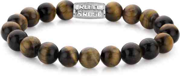 Rebel&Rose Korálkový náramek Tiger Lily RR-10002-S 17,5 cm - M + 2 měsíce na vrácení zboží