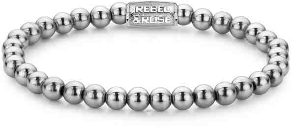 Rebel&Rose Korálkový náramek Silver Shine RR-60020-S 16,5 cm - S + 2 měsíce na vrácení zboží