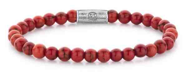Rebel&Rose Korálkový náramek Red Delight RR-60028-S 17,5 cm - M + 2 měsíce na vrácení zboží