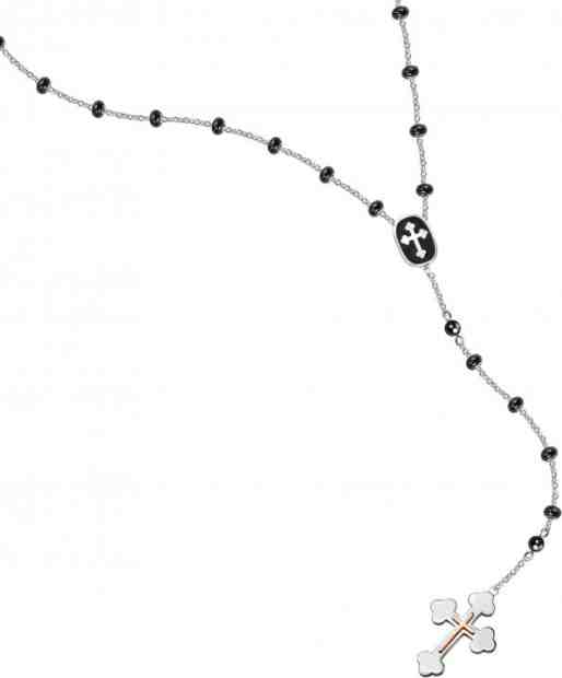 Morellato Pánský ocelový náhrdelník s křížkem God SANF11 + 2 měsíce na vrácení zboží