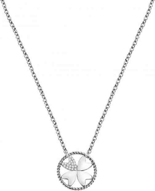 Morellato Ocelový náhrdelník s čtyřlístkem Multigipsy SAQG28 (řetízek, přívěsky) + 2 měsíce na vrácení zboží
