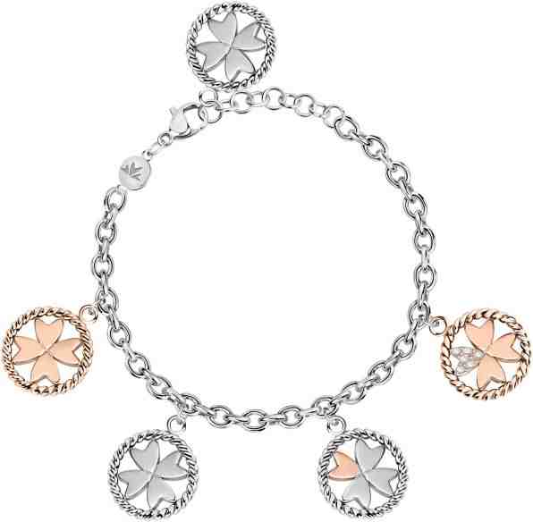 Morellato Ocelový náramek s přívěsky Multigipsy SAQG31 + 2 měsíce na vrácení zboží