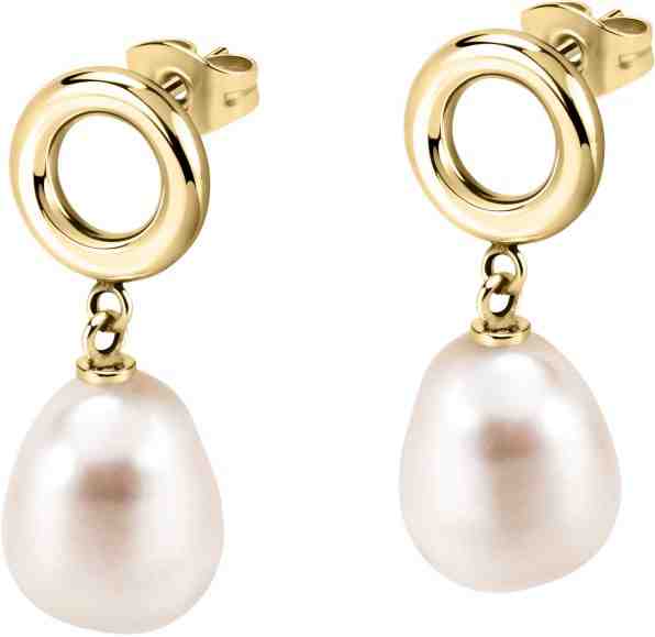 Morellato Ocelové náušnice s pravou perlou Oriente SARI04 + 2 měsíce na vrácení zboží