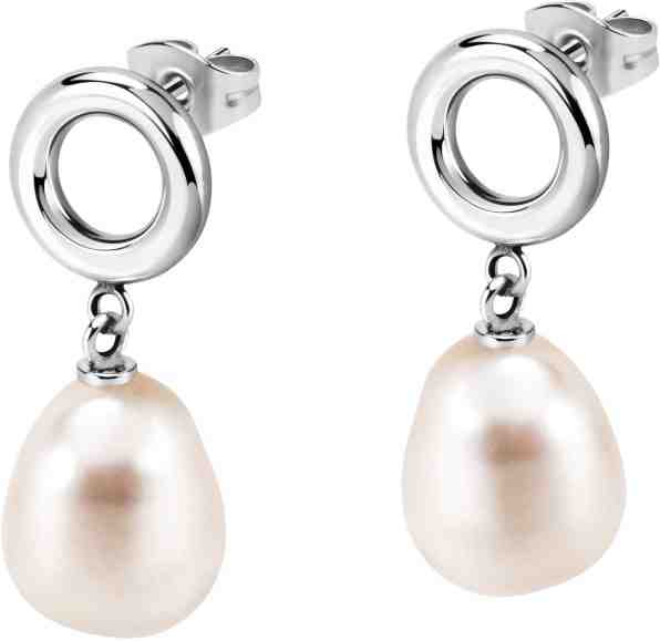 Morellato Ocelové náušnice s pravou perlou Oriente SARI11 + 2 měsíce na vrácení zboží